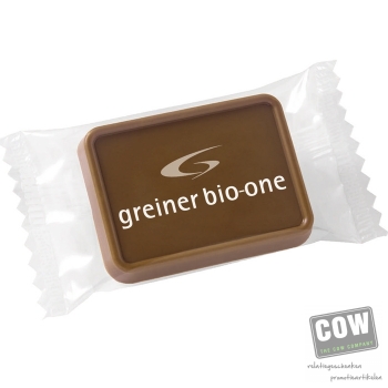 Afbeelding van relatiegeschenk:Logochocolaatjes 5 gram