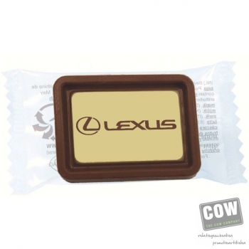 Afbeelding van relatiegeschenk:Logochocolaatjes 7 gram