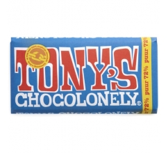 Tony's Chocolonely Puur chocoladereep 70%, 180 gram bedrukken