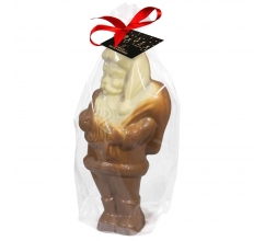 Kerstman chocoladepop bedrukken